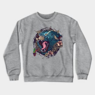 Angry Dog Crewneck Sweatshirt